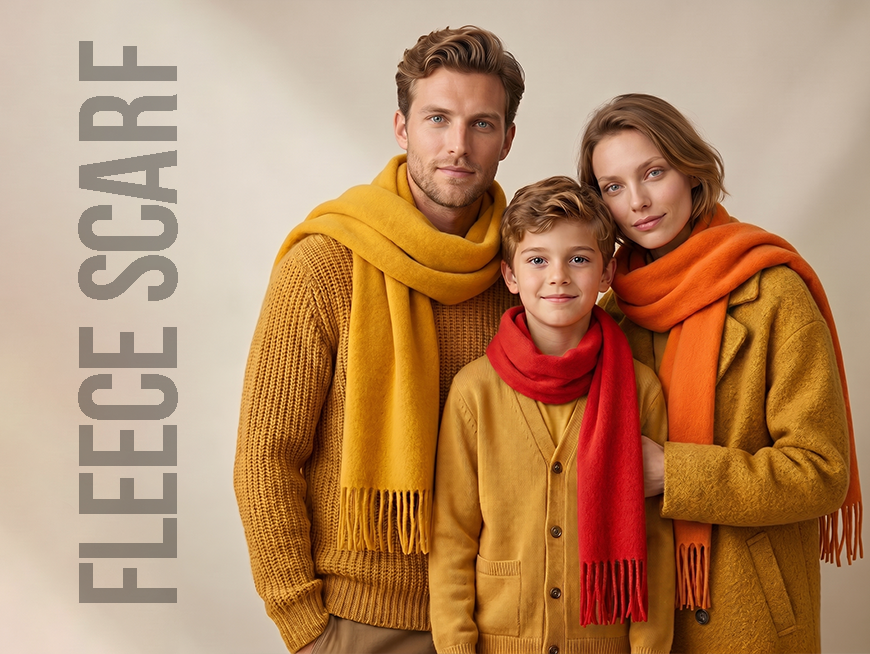 Fleece scarf
