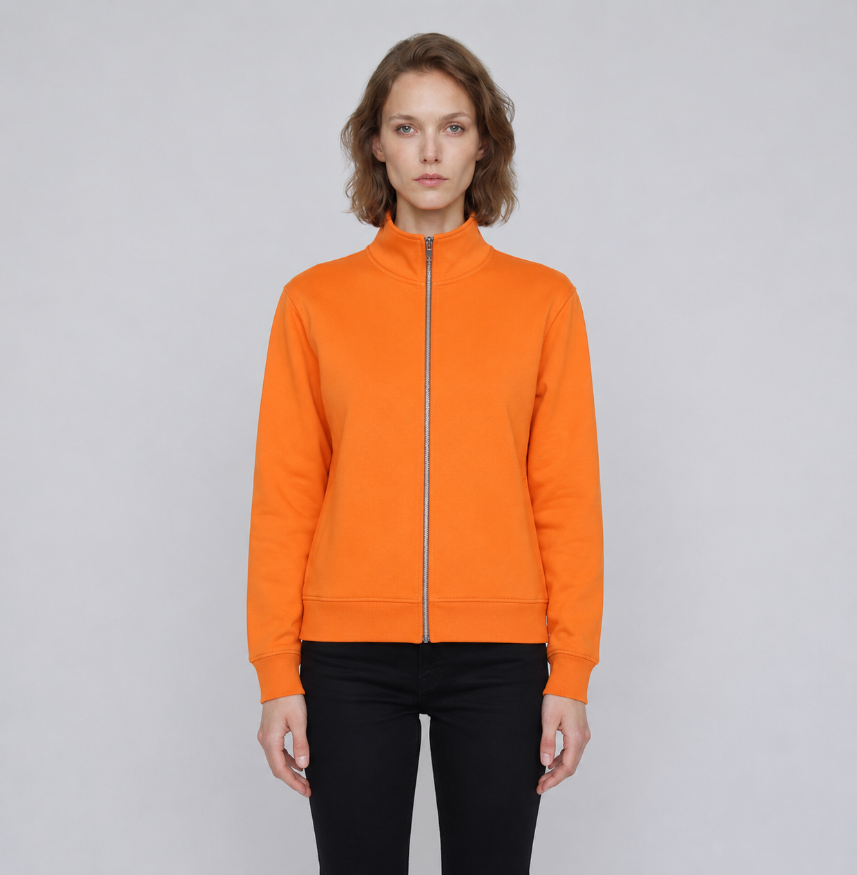 Full-zip sweatshirt