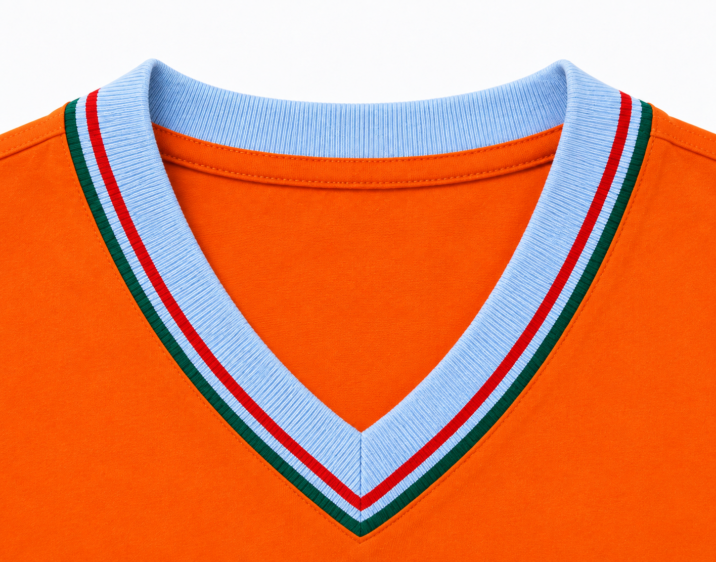 Double ribbed collar