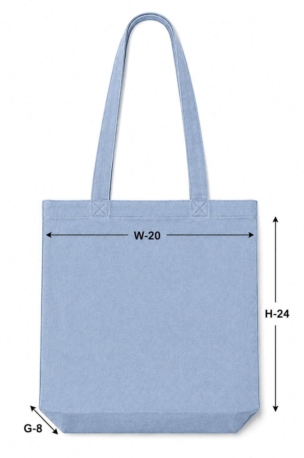 tote bag W-20 x H-24 X8