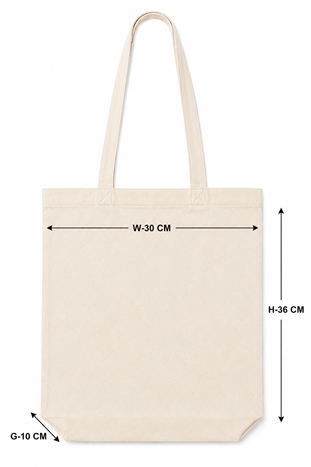 tote bag W-30 x H-36 X 10 CM