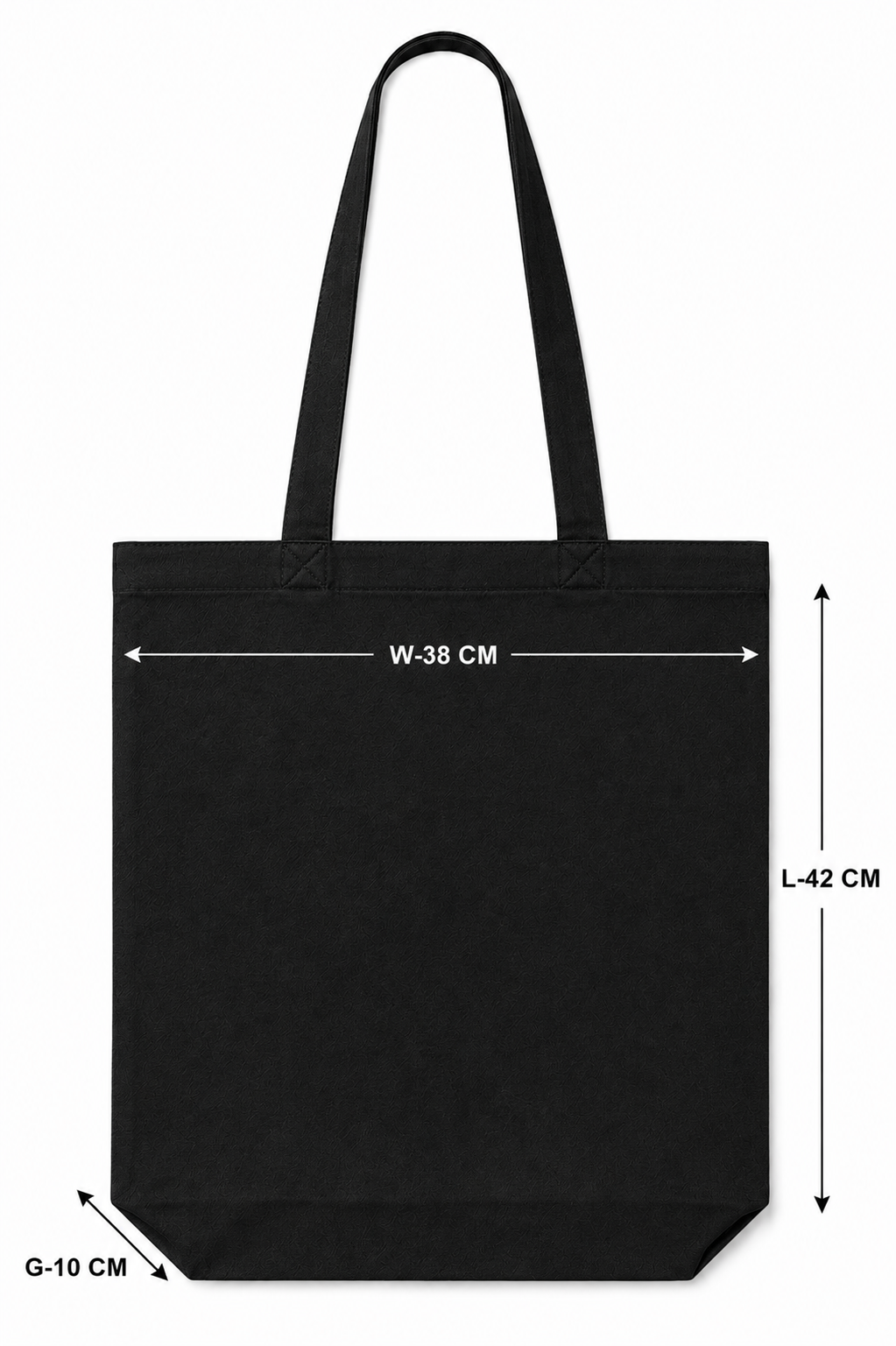 tote bag W-38 X L-42 x 10 cm